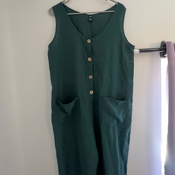 Green Shein Jumpsuit - Picture 2 of 6